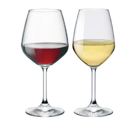 Divino - Calice Vino Bianco e Calice Vino Rosso - 6+6 pz