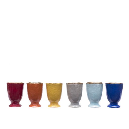 Bicchieri 6 pz - Mediterraneo Colori Assortiti